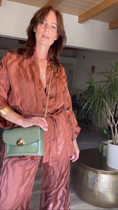 Bianca Pant in Terracotta