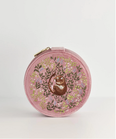 Pink Dormouse Jewelry Box