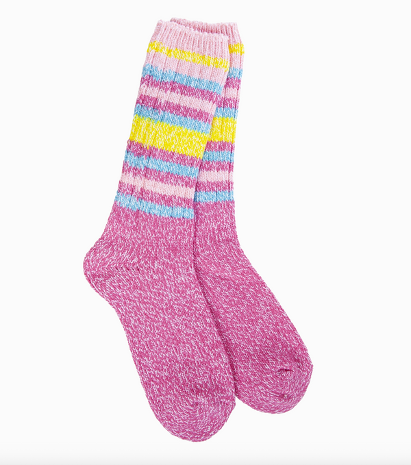 Ragg Crew Ibis Stripe