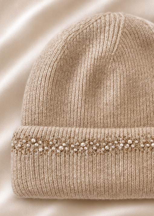 The Elise Embellished Beanie