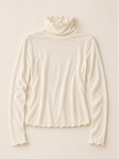The Elodie Cotton Turtleneck