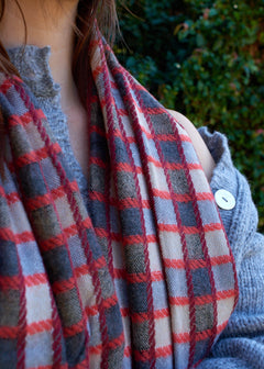 Plaid Blanket Scarf