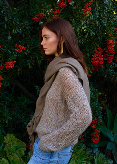 Pashmina Scarf in Mocha