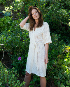CARA Robe in Knit Cotton