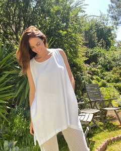 Collette Tunic in White