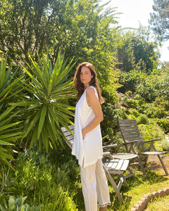 Collette Tunic in White