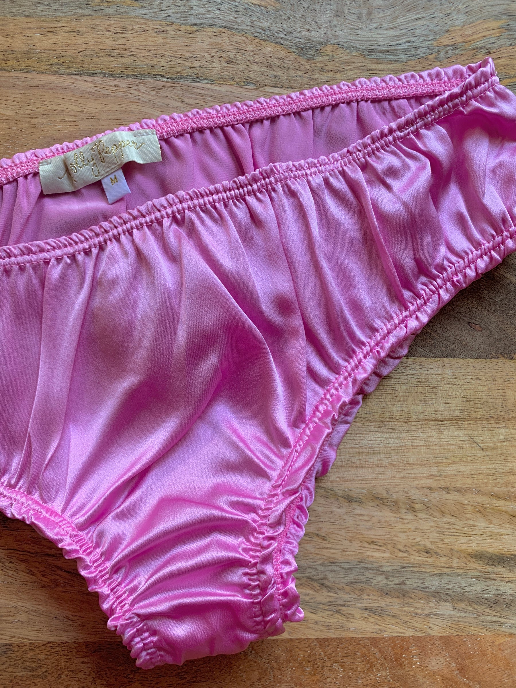 Pink Silk Panty, Dirty Pink Classic Panty