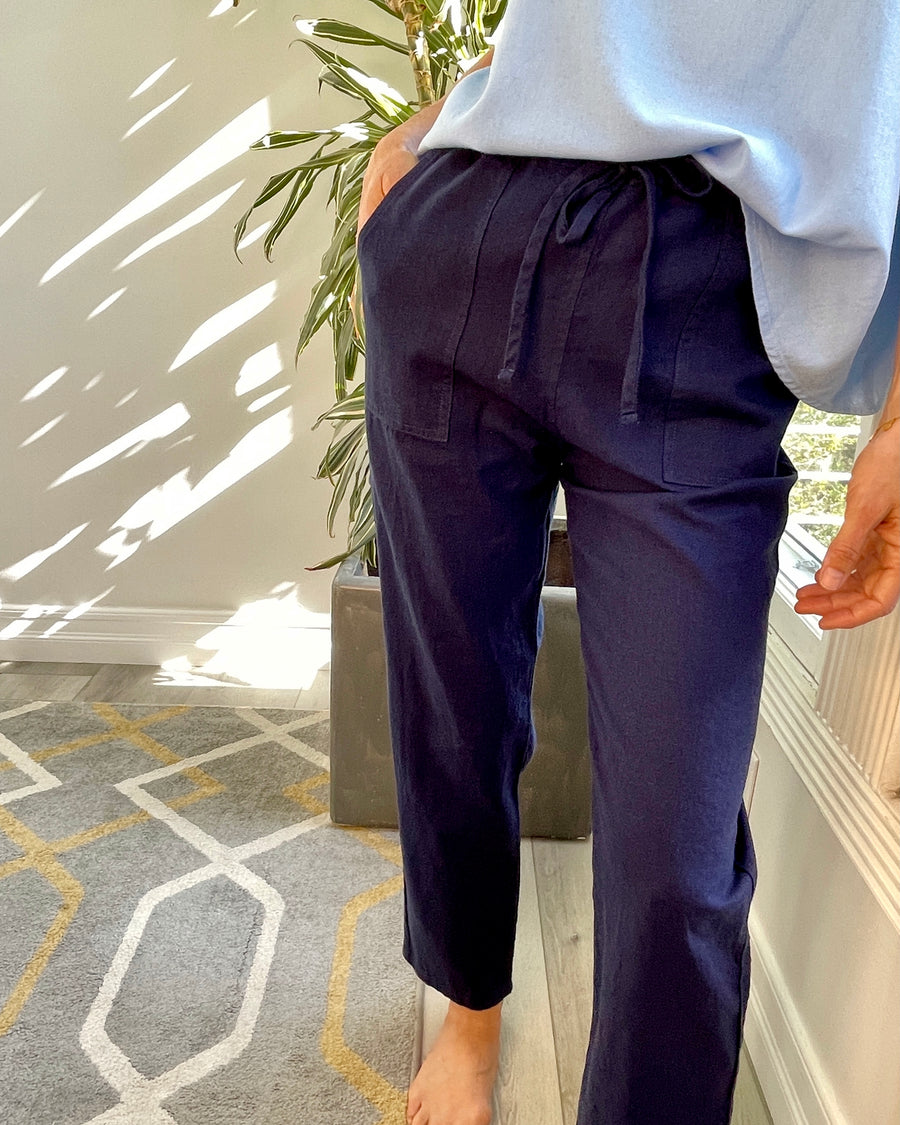 Marbella Pants in Navy