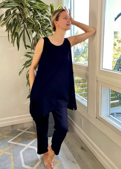 Collette Tunic in Black