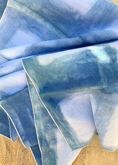 Organic Hand Dyed Indigo Bandana