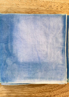 Organic Hand Dyed Indigo Bandana