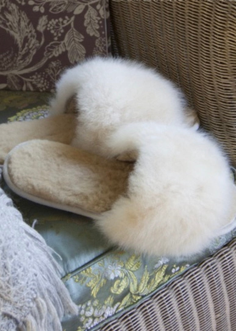 Champagne Fur Slides